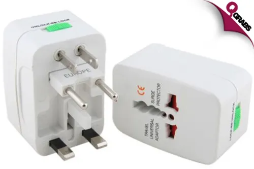 From QR29, Be Prepared with an All-in-One Universal Travel Adapter with Surge Protection! (Up to QR174 Value)